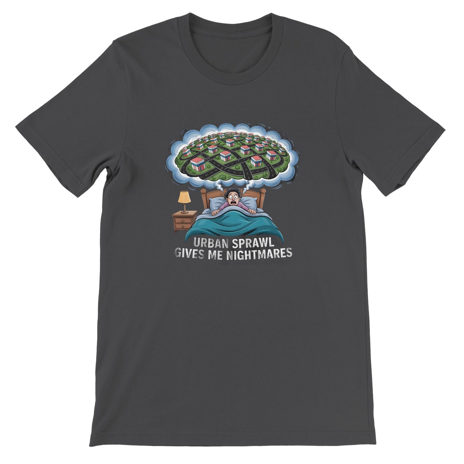 Urban Sprawl Nightmare – Dystopian Planning Tee for Thinkers